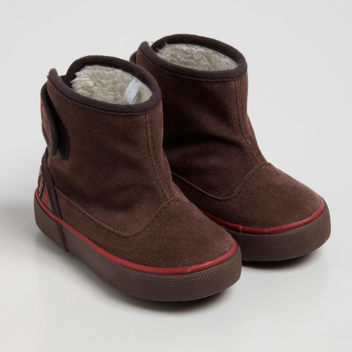 Boots bébé fourrées garçon