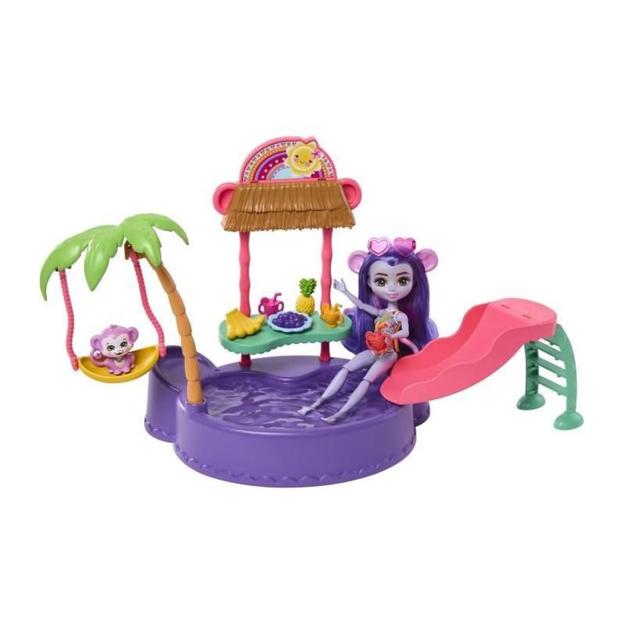 ENCHANTIMALS PISCINE DES SINGES - ENCHANTIMALS - HTW73