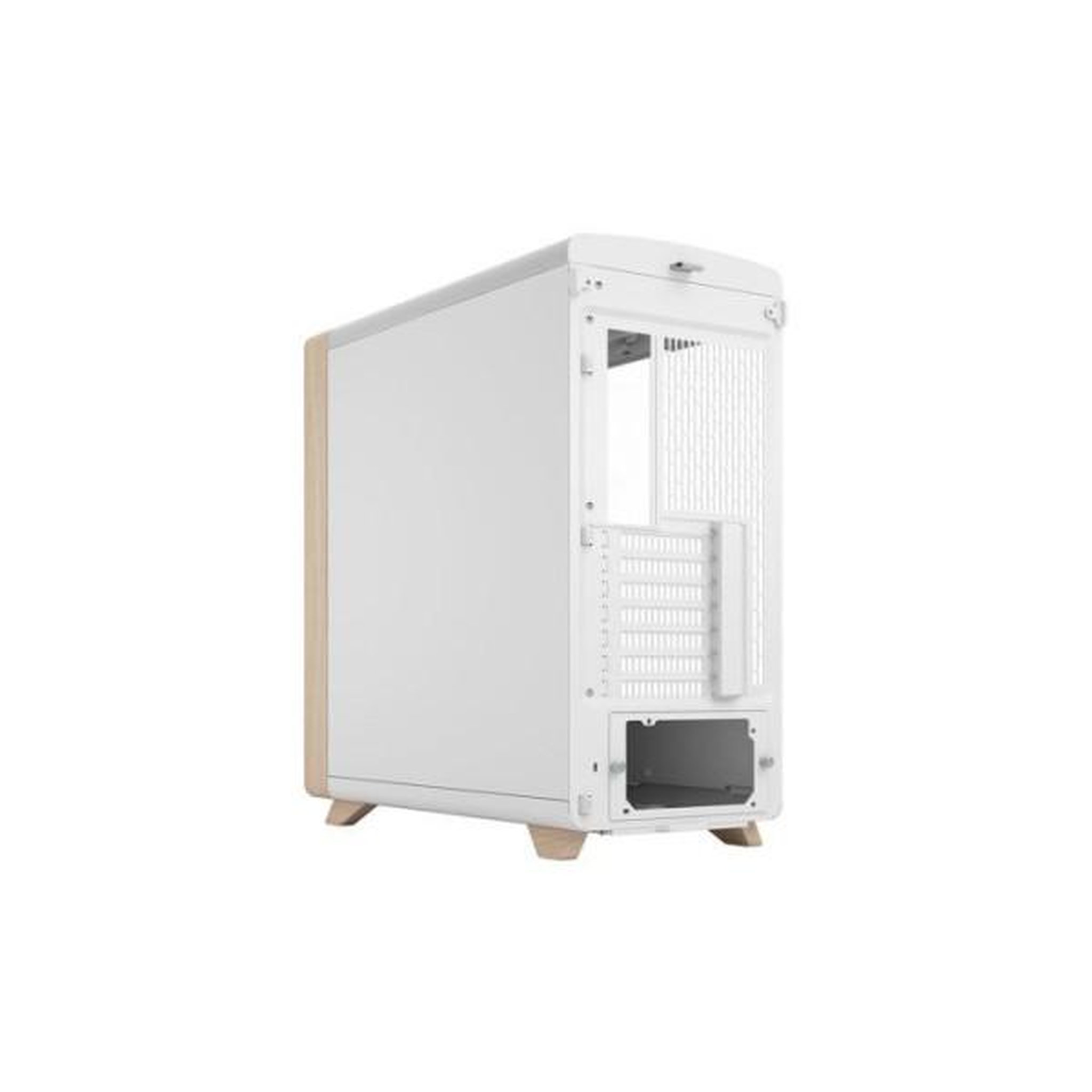 Voir la diapositive 4 : Fractal Design Boîtier PC Moyen Tour - FRACTAL DESIGN - Summit Chalk White TG Clear Tint - Verre trempé - Blanc