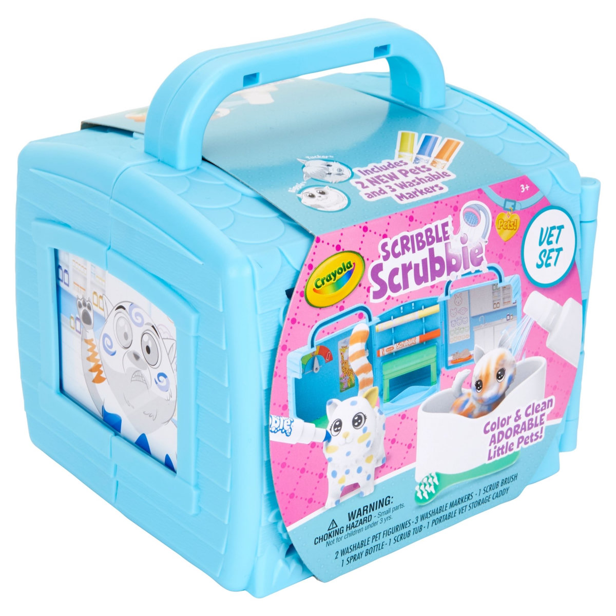 CRAYOLA Washimals - Vétérinaire - Mes animaux à colorier