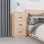 Voir la diapositive 1 : VIDAXL Table de chevet 40x40x75 cm Bois de pin solide