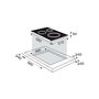 Voir la diapositive 4 : Sauter Plaque induction SPIN4361B