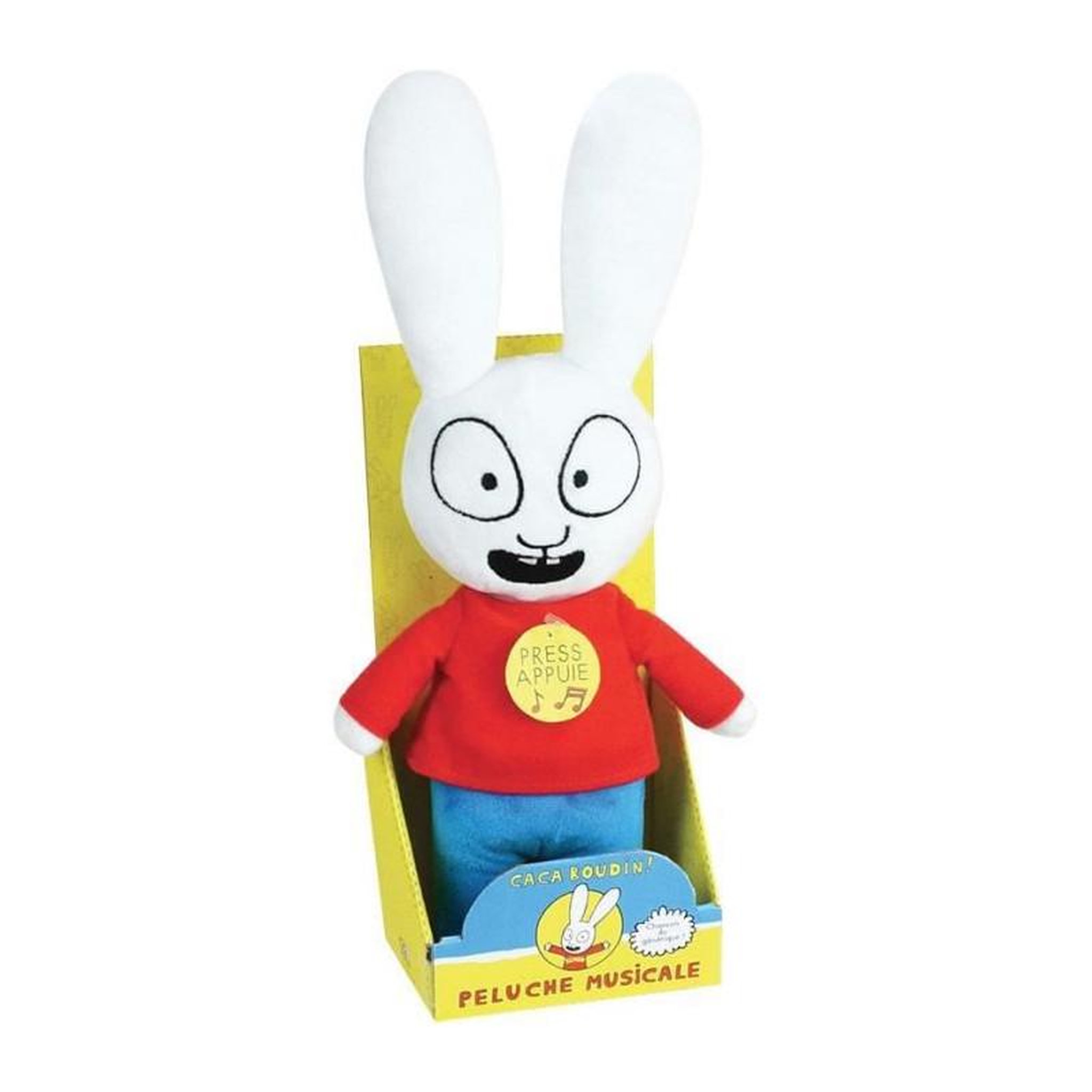 JEMINI JEMINI Simon peluche +/- 30 cm musicale generique ca ca cest Simon caca boudin