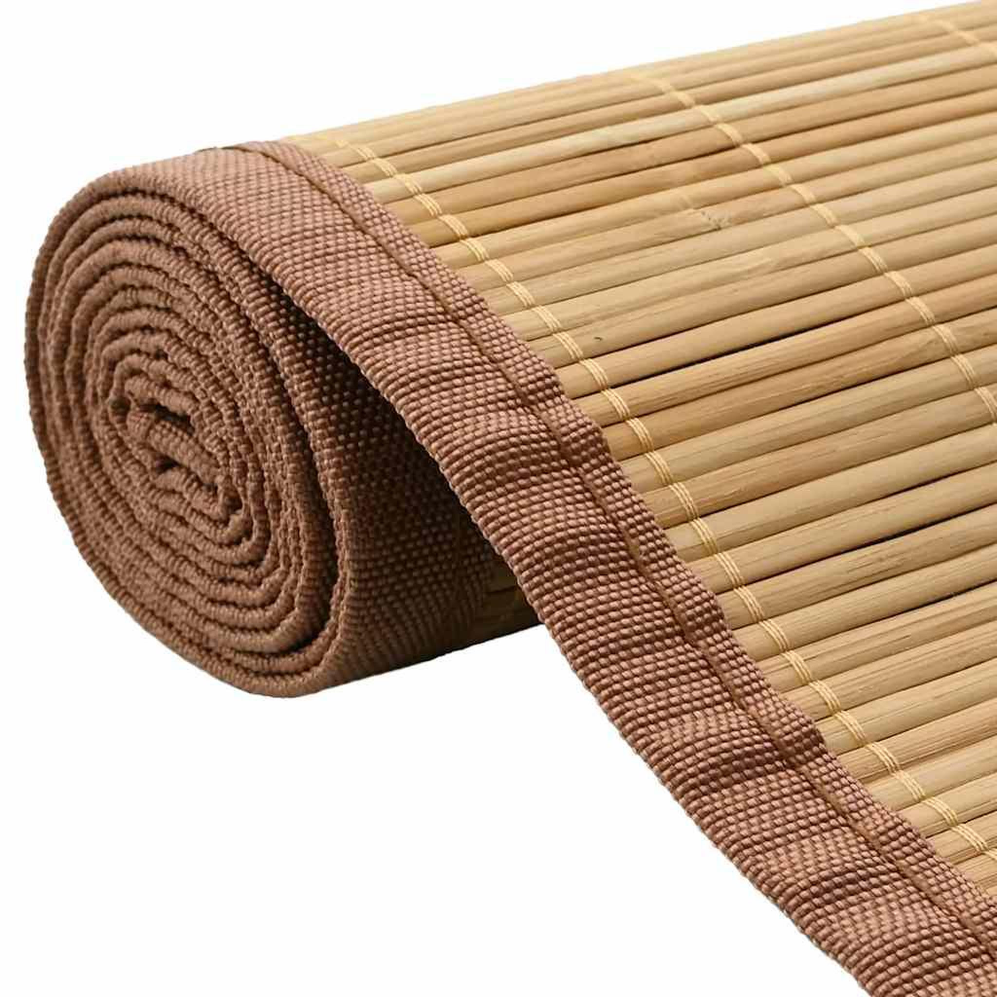 Voir la diapositive 4 : VIDAXL Tapis en bambou 100x160 cm Marron