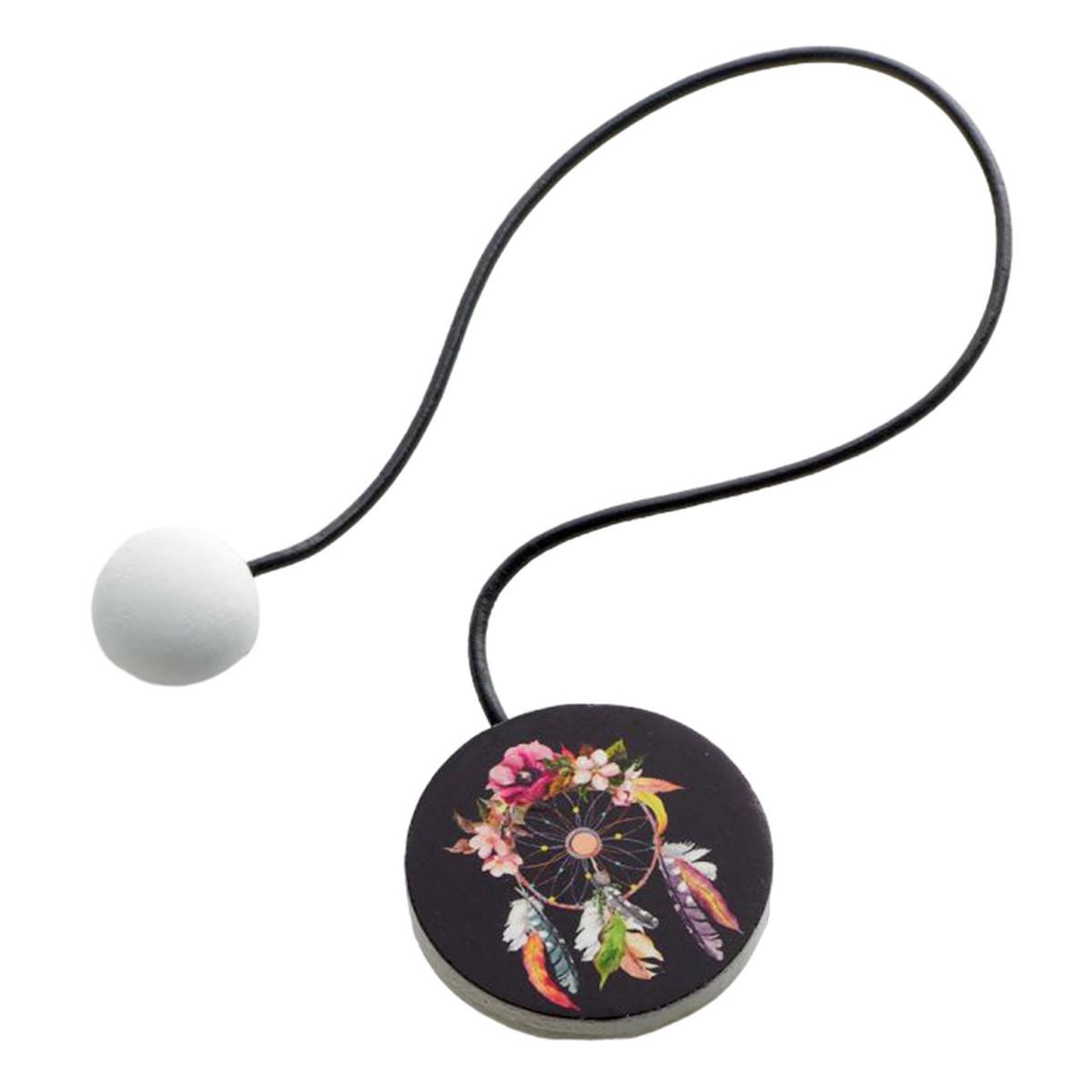 Douceur d'Intérieur Embrasse de rideau aimantée  plumania  43cm multicolore