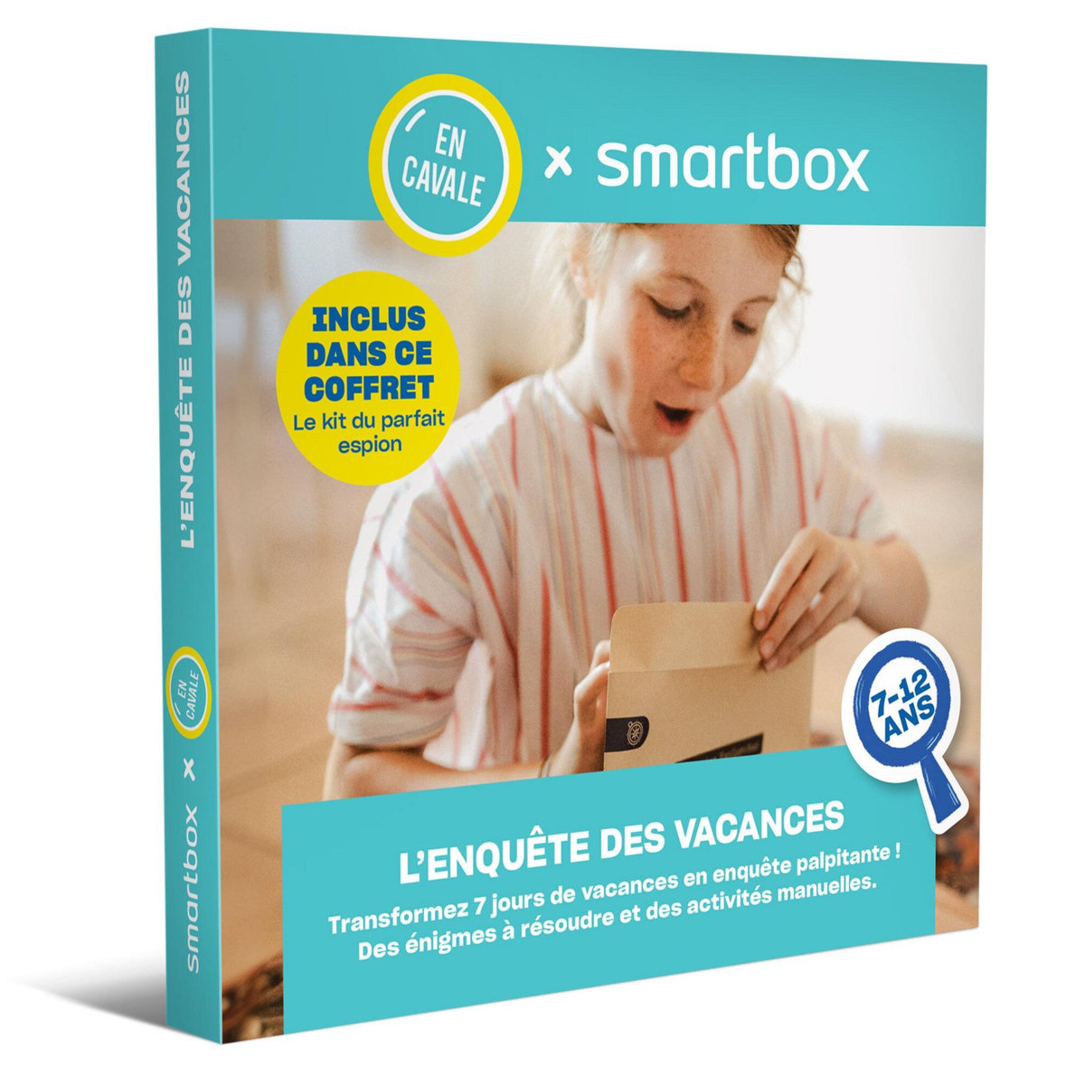 Smartbox 7 jours d'enquête pour les vacances - Coffret Cadeau Multi-thèmes