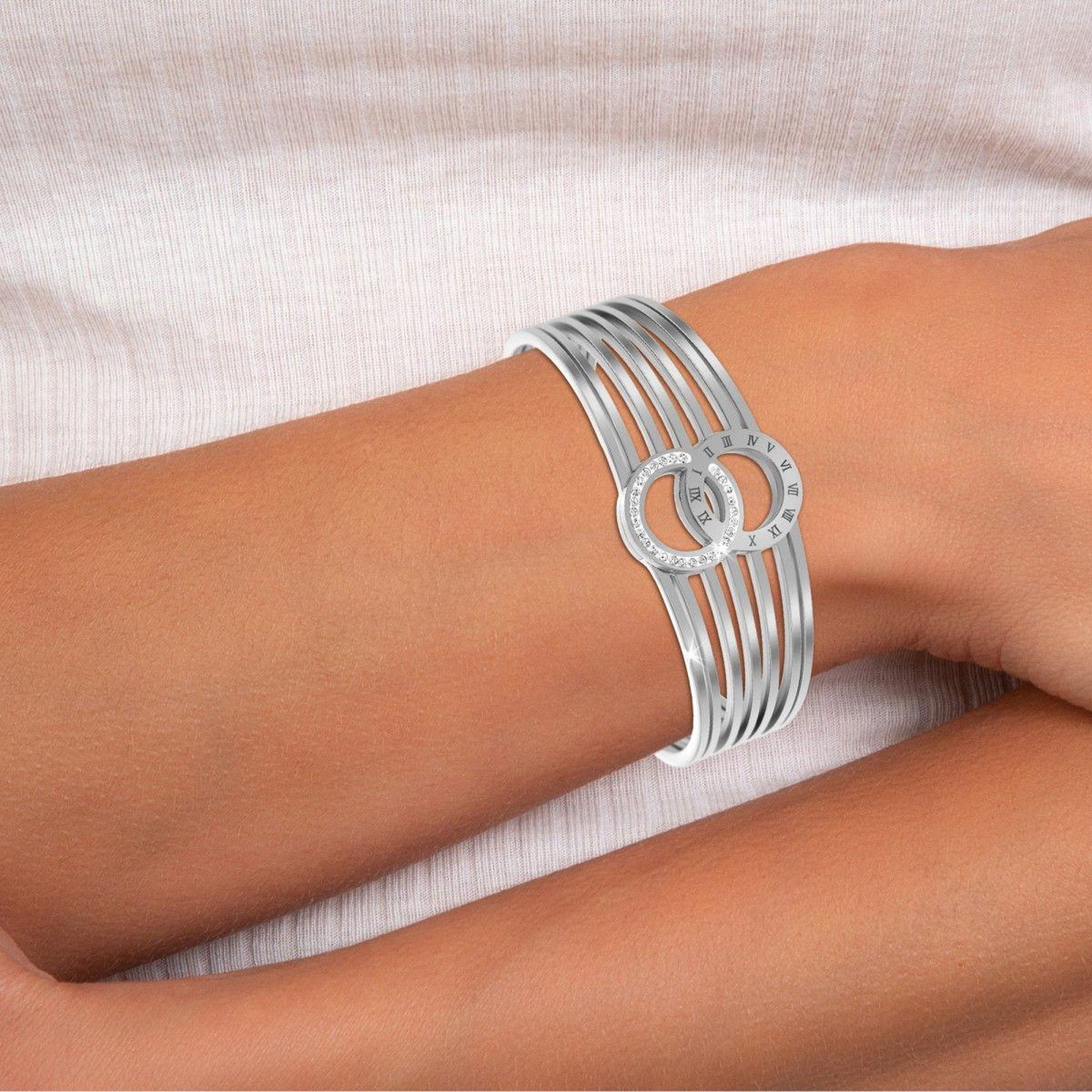 Voir la diapositive 2 : SC CRYSTAL Bracelet par SC Crystal orné de Cristaux scintillants