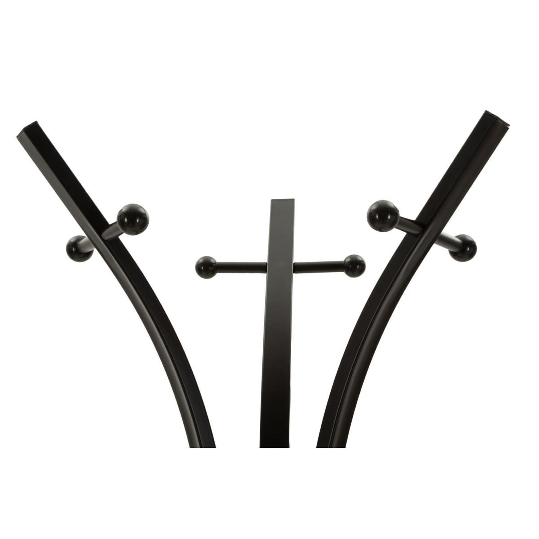 Voir la diapositive 5 : Paris Prix Porte-manteau en métal  x  183cm noir
