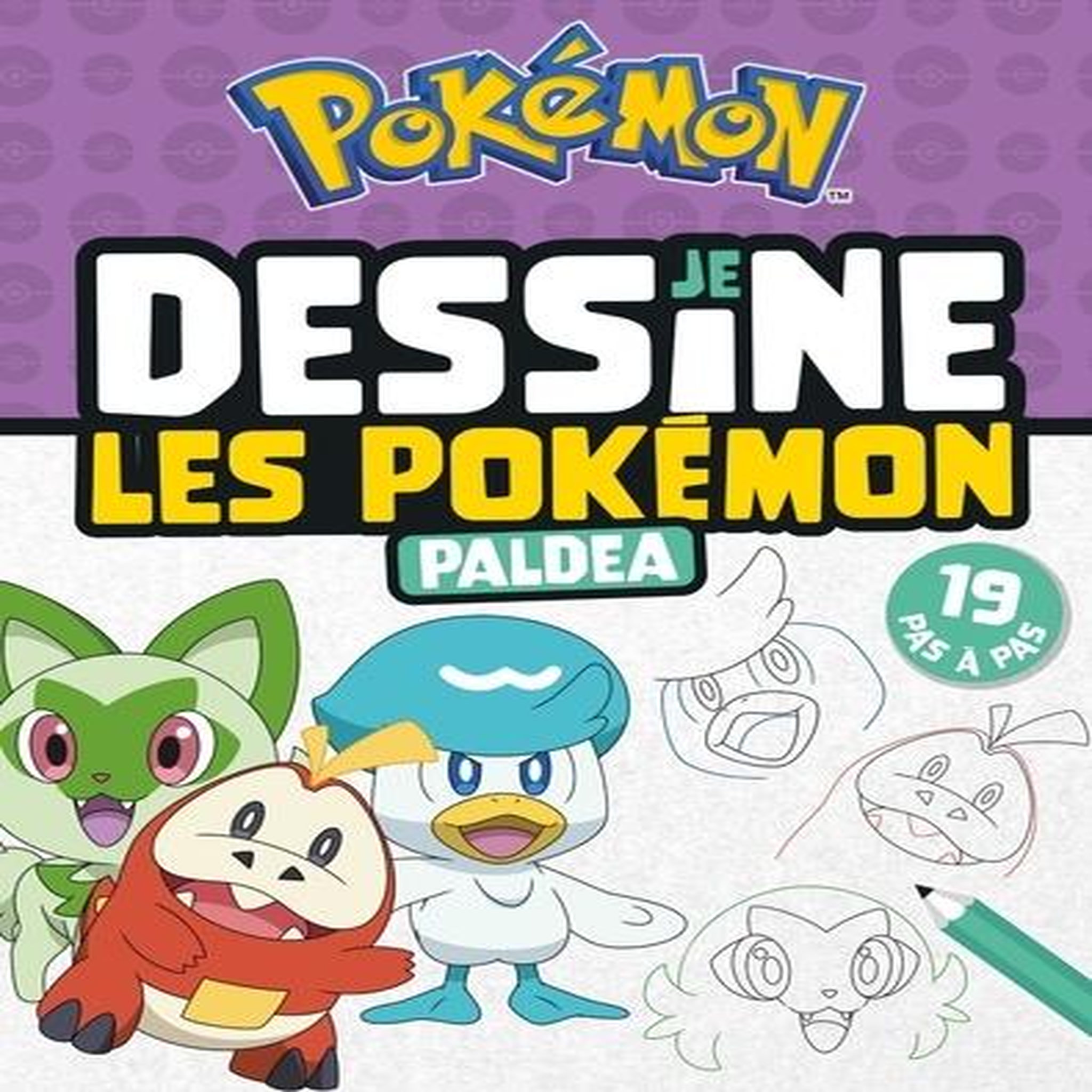 JE DESSINE LES POKEMON. PALDEA, Hachette Jeunesse