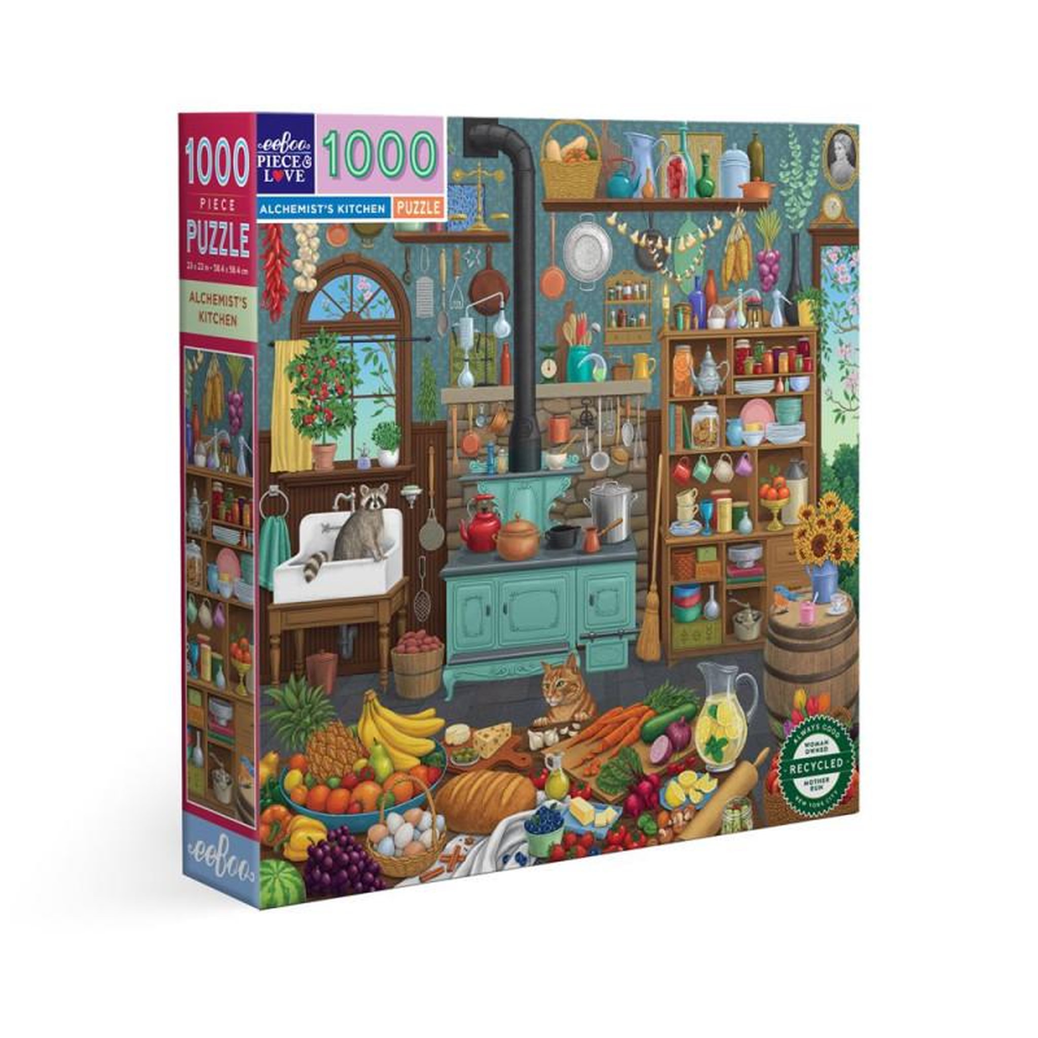 Eeboo Puzzle 1000 pièces – Alchemist’s Kitchen – eeBoo – Adulte 14+ ans