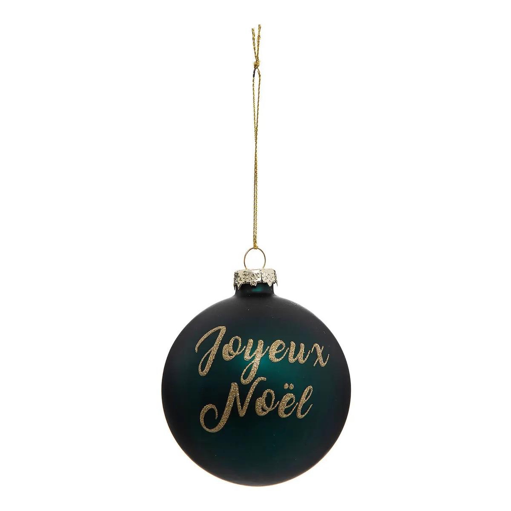 Eden Boule de noel en verre joyeux noel