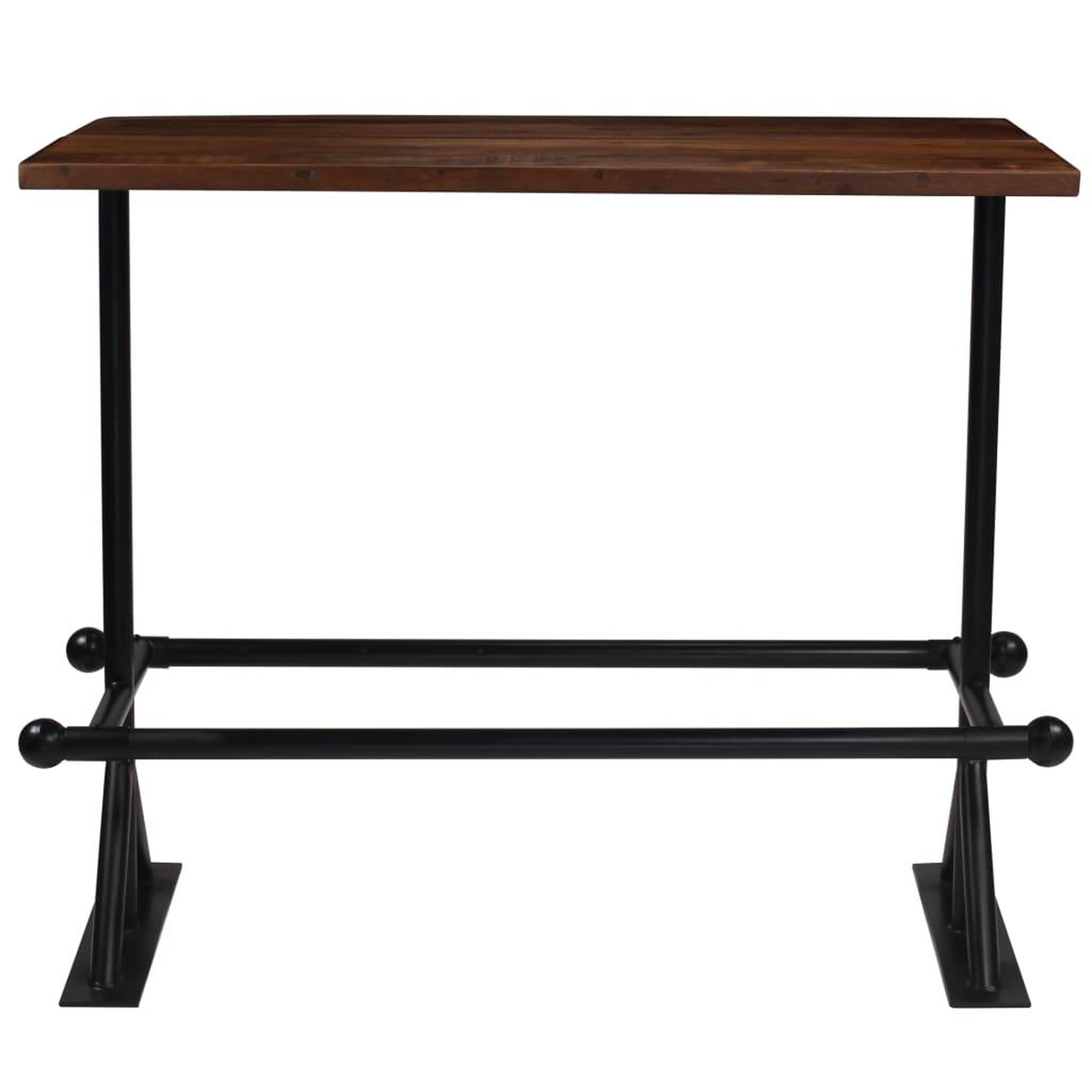 Voir la diapositive 3 : VIDAXL Mobilier de bar 7 pcs Bois de recuperation massif