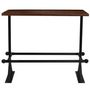 Voir la diapositive 3 : VIDAXL Mobilier de bar 7 pcs Bois de recuperation massif