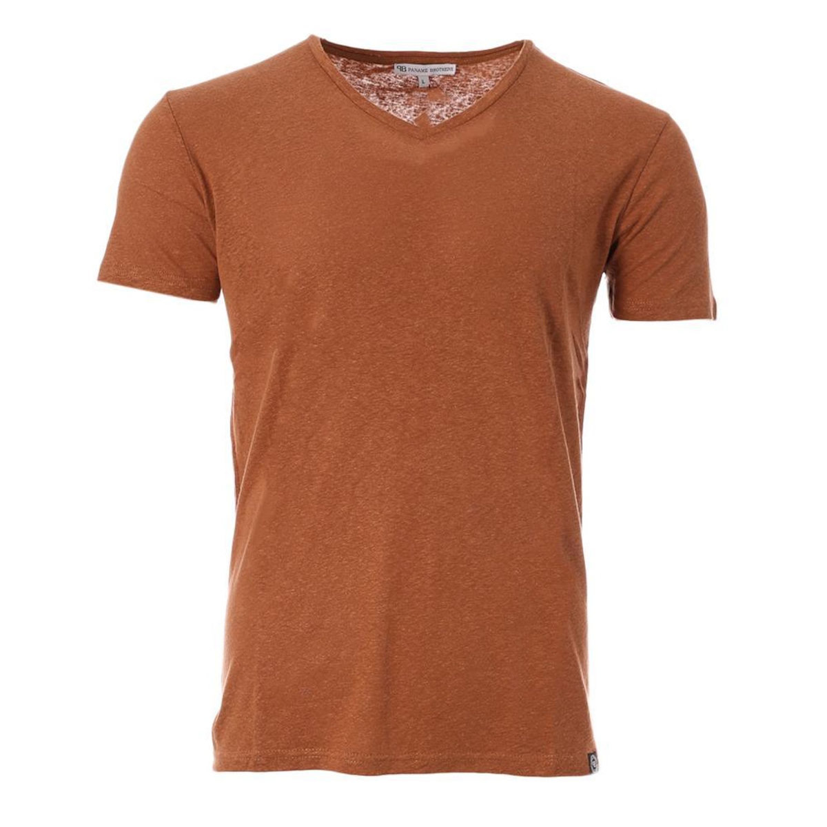 PANAME BROTHERS T-shirt Ocre Homme Paname Brothers Tom