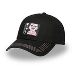 FREEGUN Casquette baseball Dragon Ball Z Buu. Coloris disponibles : Noir