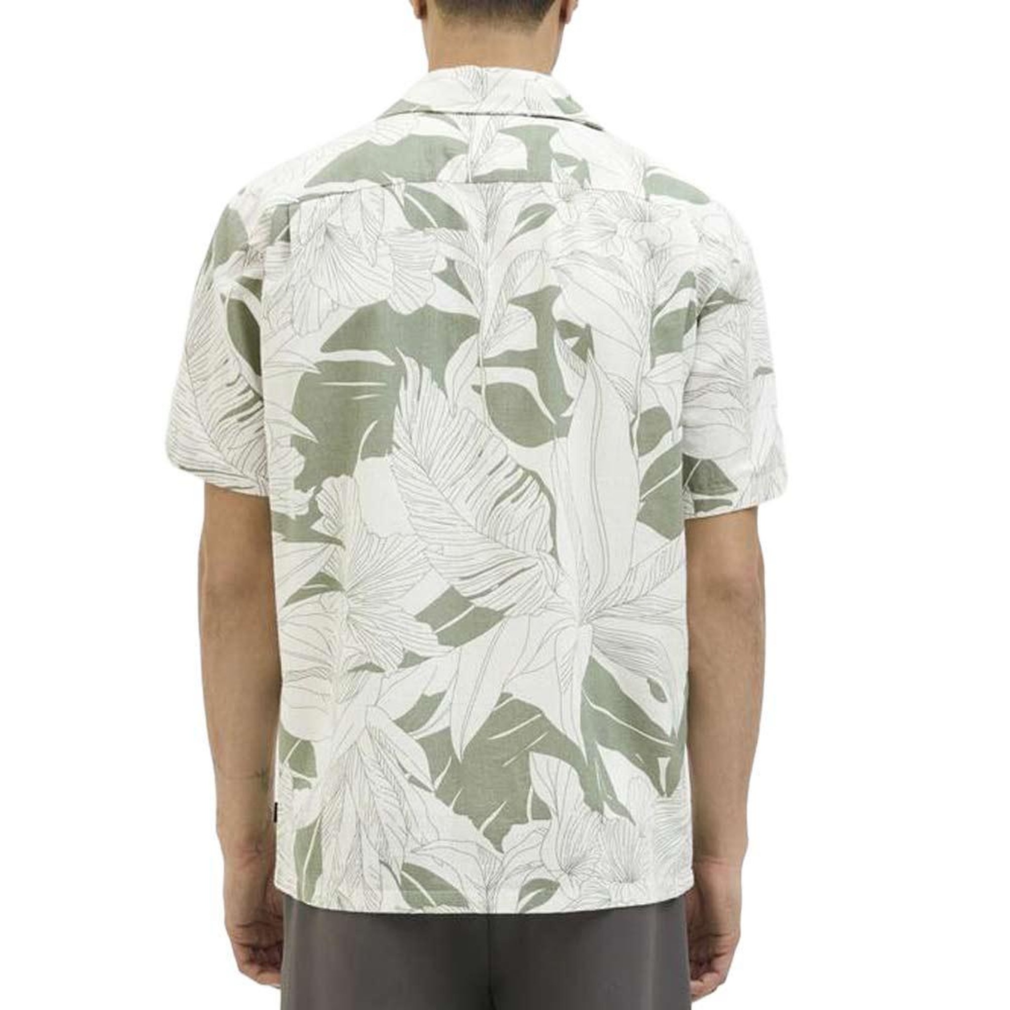 Voir la diapositive 2 : Jack & Jones Chemise Verte/Beige Homme Jack & Jones Blubahamas