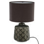 Voir la diapositive 1 : ATMOSPHERA Lampe à Poser en Céramique  Ilou  35cm Gris