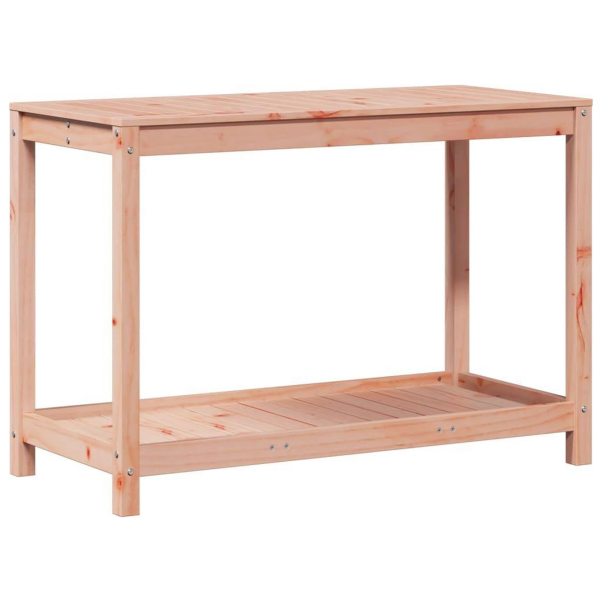 VIDAXL Table de rempotage et etagere 108x50x75 cm bois massif douglas