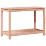 Voir la diapositive 2 : VIDAXL Table de rempotage et etagere 108x50x75 cm bois massif douglas