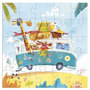 Voir la diapositive 3 : Juratoys-Janod Carte Cadeau Puzzle 25 Pieces Road Trip