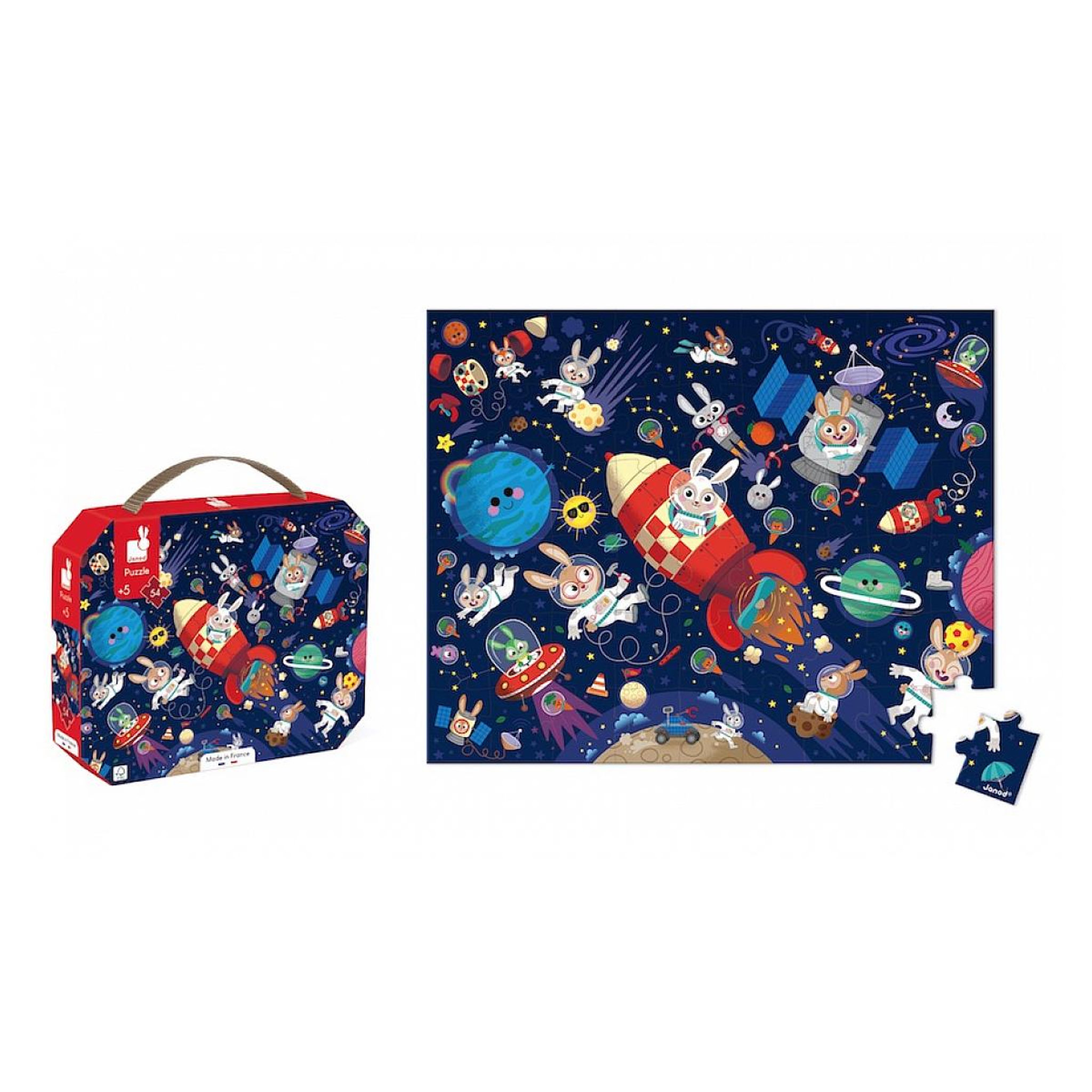 JANOD Puzzle Fusee - 54 pcs -