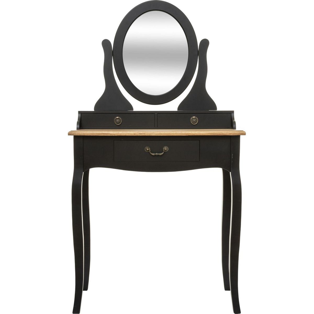 ATMOSPHERA Coiffeuse 3 tiroirs 1 miroir ELISA