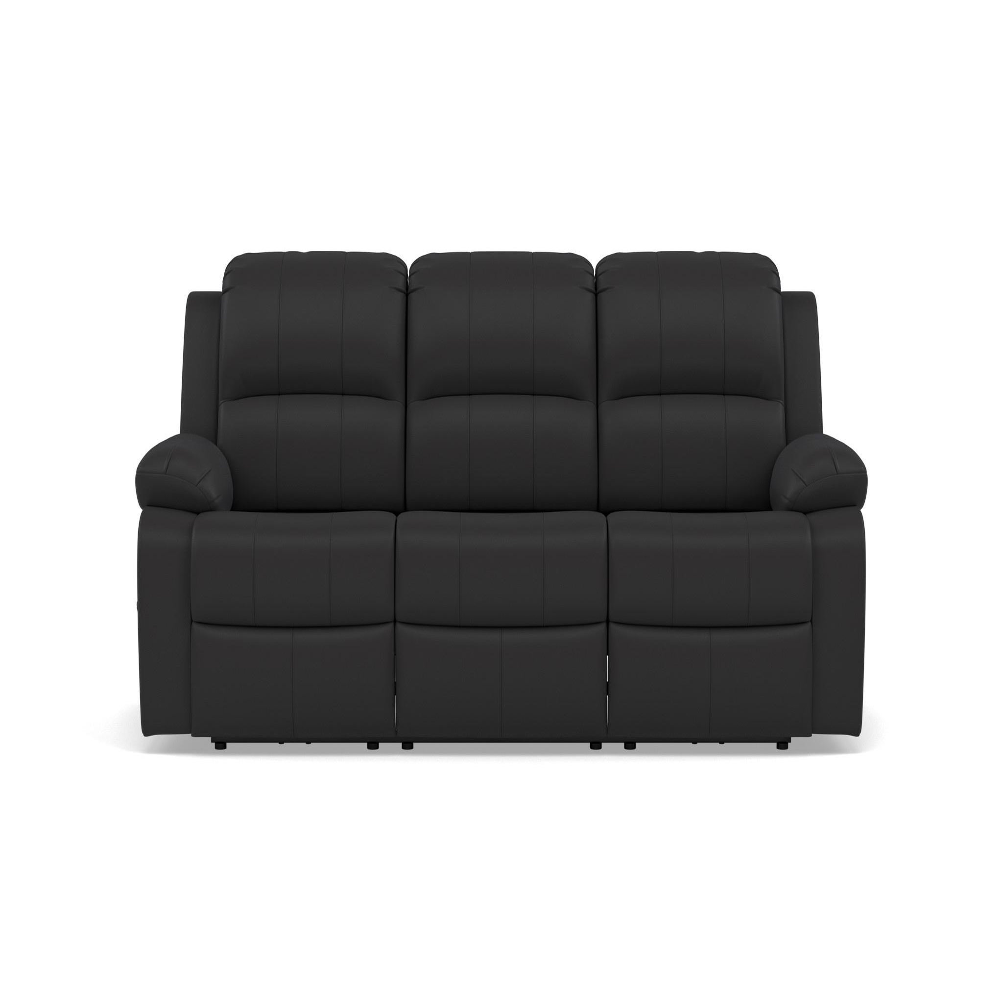Voir la diapositive 1 : BEST MOBILIER Armand - canapé 3 places relax électrique en simili