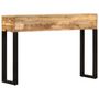 Voir la diapositive 4 : VIDAXL Table console 110 x 30 x 76 cm Bois de manguier massif