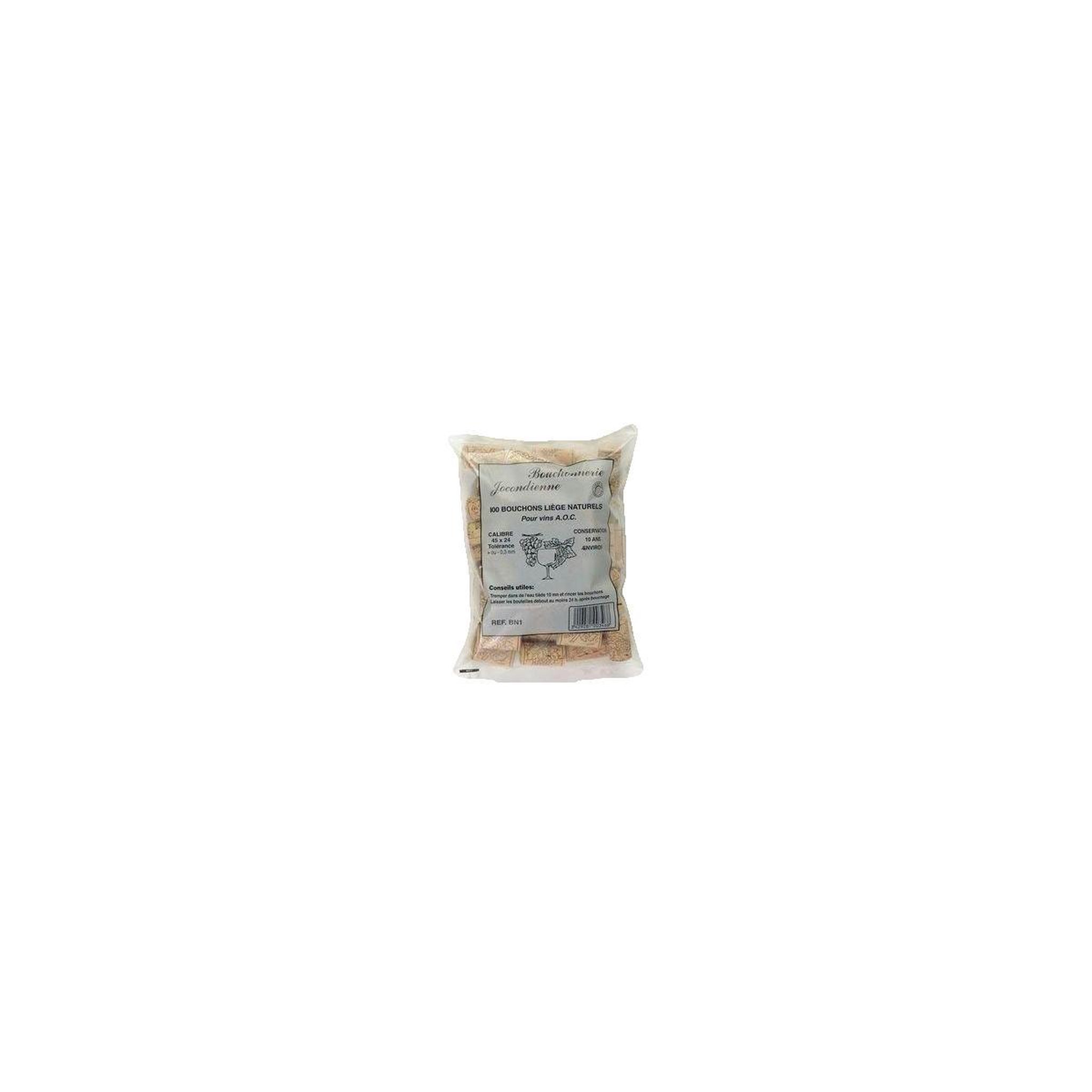 Bouchonnerie jocondienne Bouchons de vin Bouchonnerie Jocondi 50 pièces liège naturel haute qualité