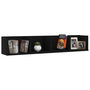 Voir la diapositive 3 : VIDAXL Etagere murale a CD Noir 100x18x18 cm Bois d'ingenierie