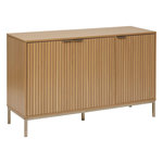 FIVE Buffet bas 3 portes en bois TASSO - Beige