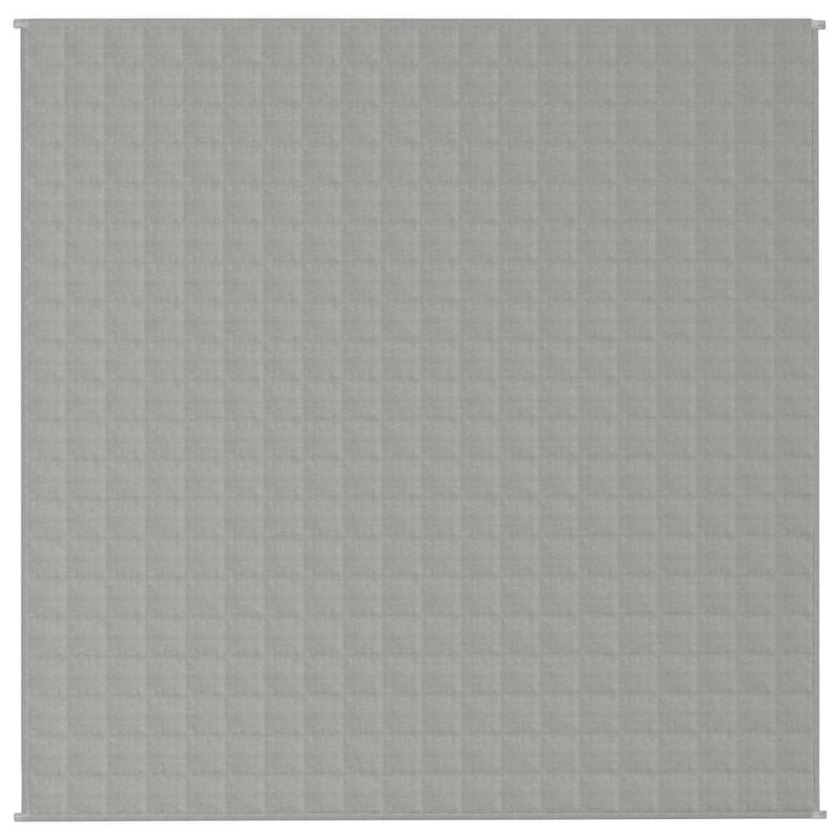 VIDAXL Couverture lestee Gris 200x200 cm 13 kg Tissu