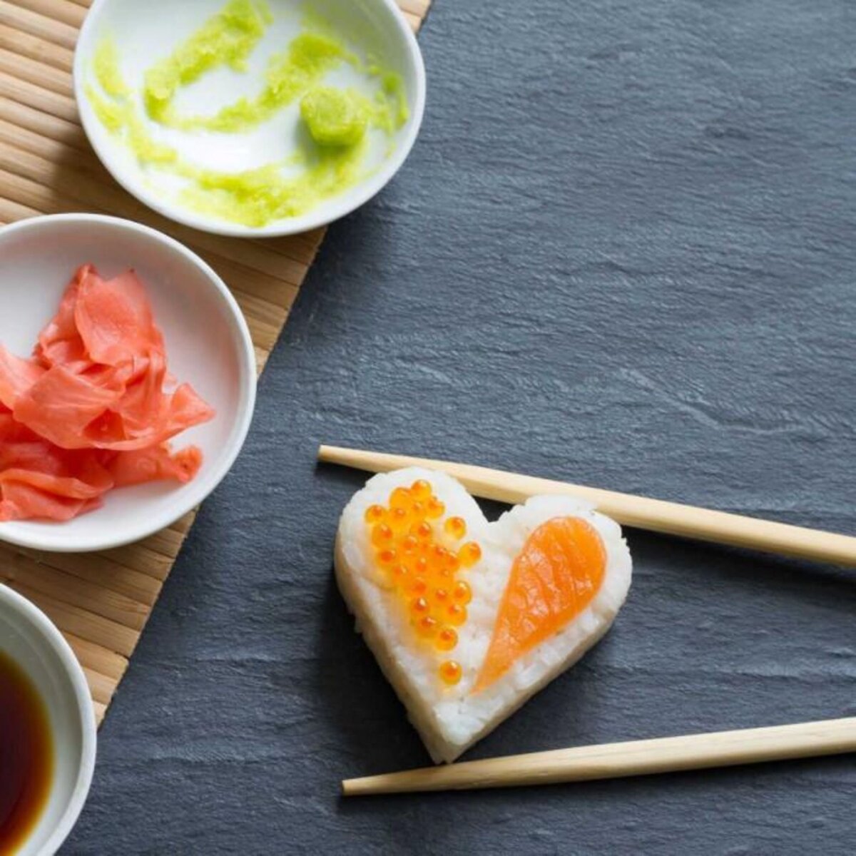 Paris Prix Lot de 2 Moules à Sushi  Forme  14cm Transparent