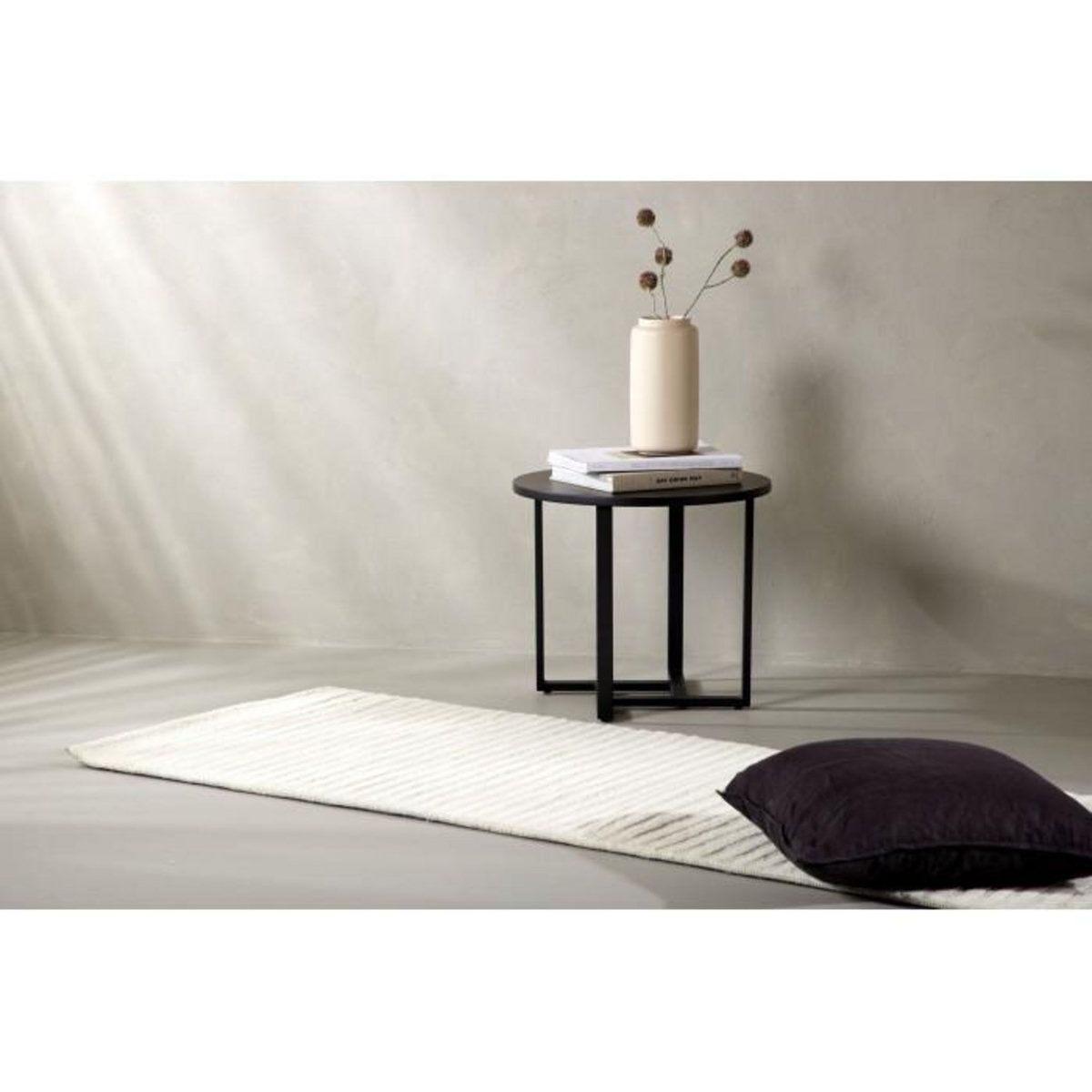 Paris Prix Tapis Design  Milton  70x200cm Naturel