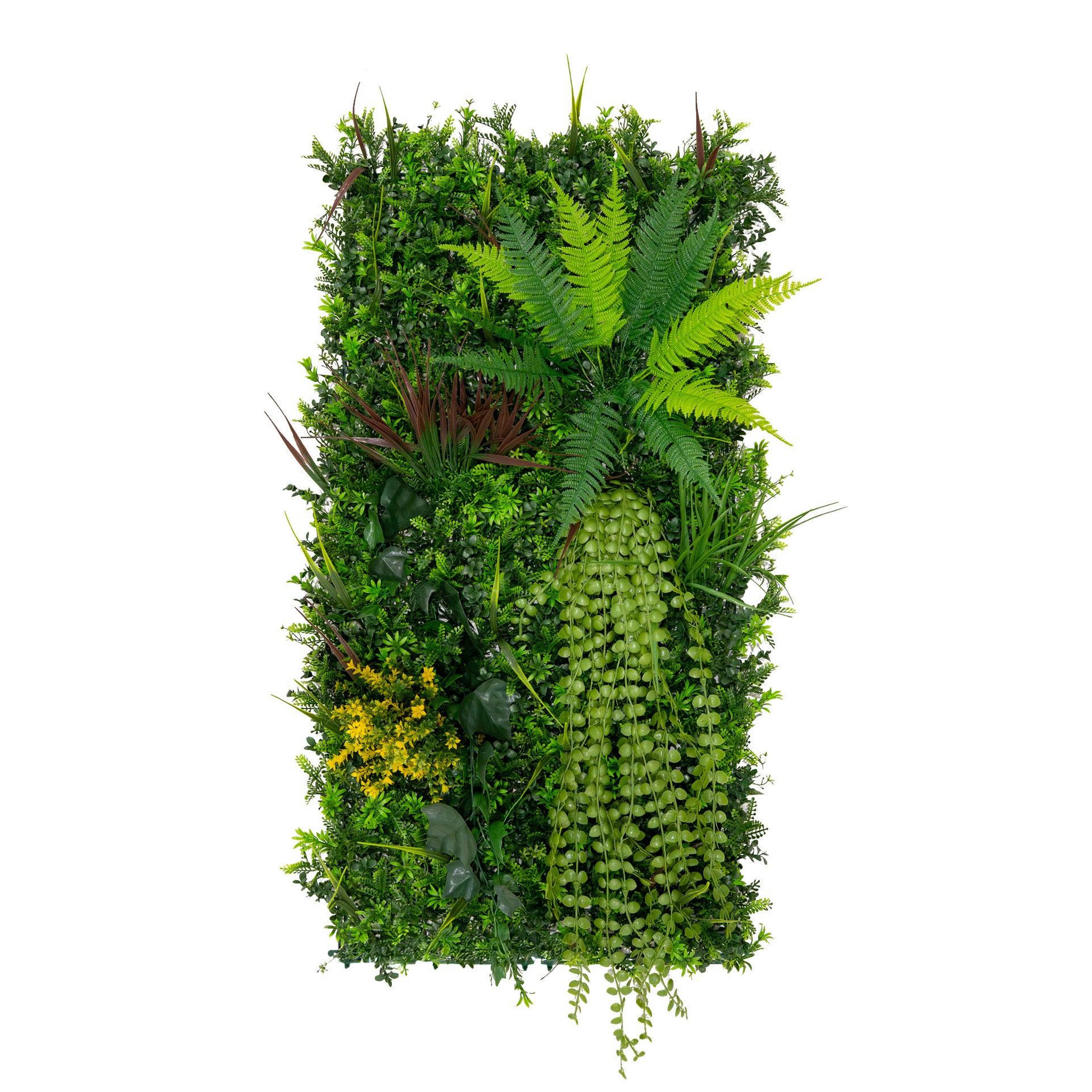 MONSTERSHOP Panneau mural végétal artificiel 50 x 100 cm l alina