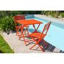 Voir la diapositive 6 : Paris Prix Chaise de Jardin Pliante  Marius  82cm Orange