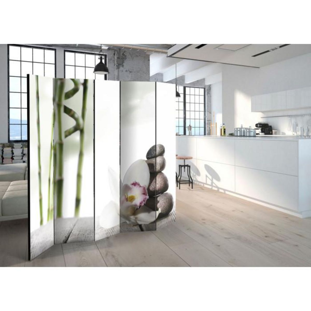 Paris Prix Paravent 5 Volets  Harmony  172x225cm