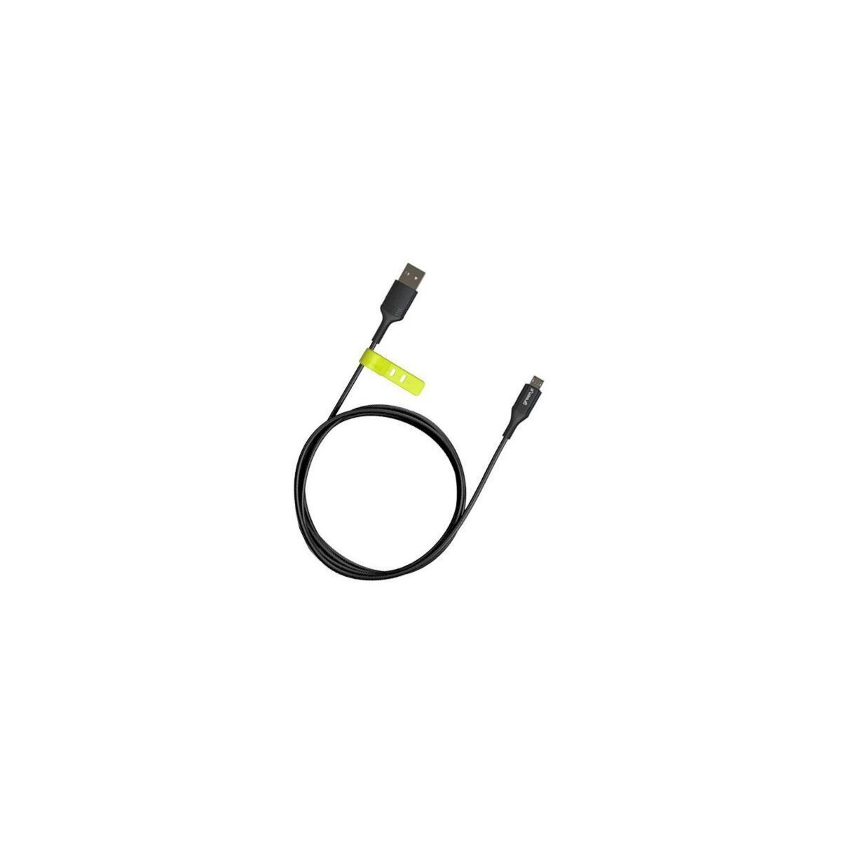 GREEN E Câble micro USB vers USB noir 1m20
