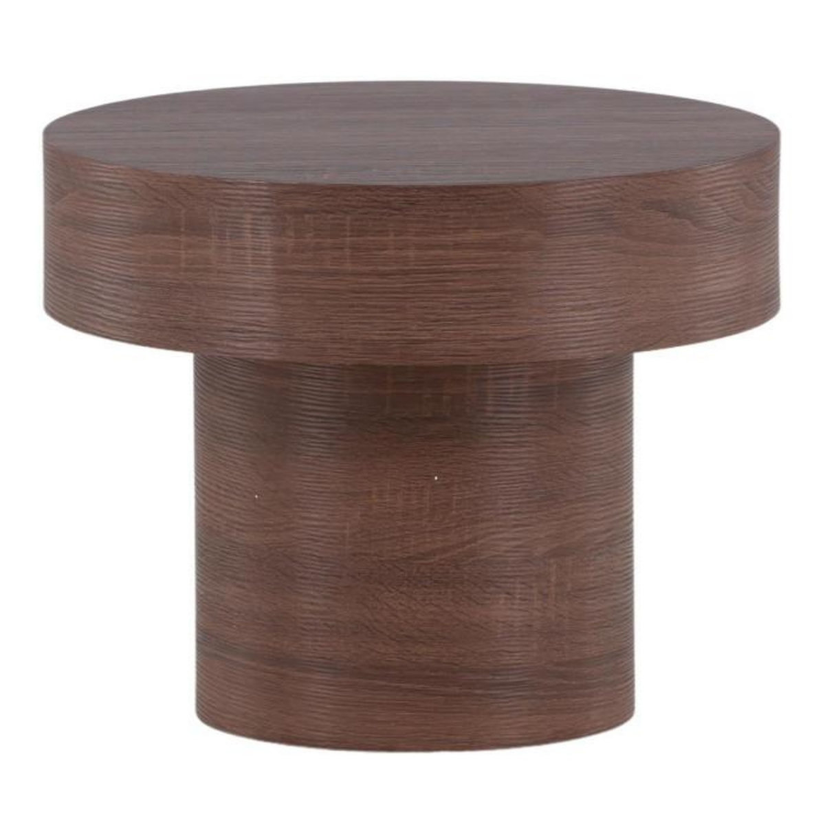 Paris Prix Table d'Appoint Design  Malung  50cm Marron