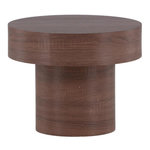 Paris Prix Table d'Appoint Design  Malung  50cm Marron