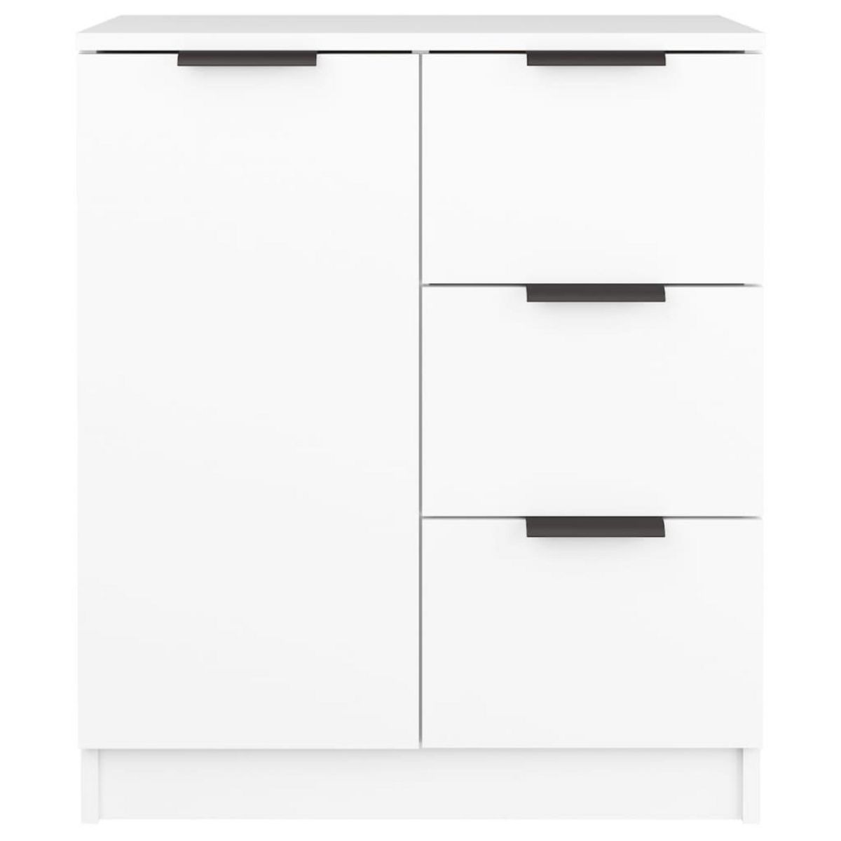 VIDAXL Buffet Blanc 60x30x70 cm Bois d'ingenierie