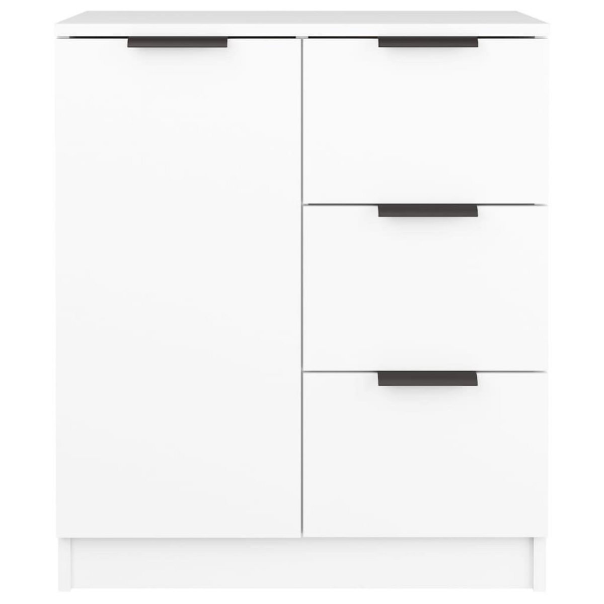 VIDAXL Buffet Blanc 60x30x70 cm Bois d'ingenierie