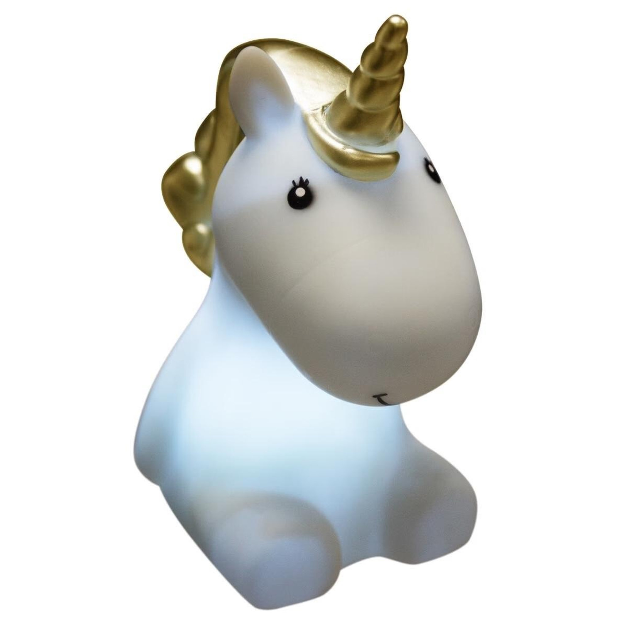 Voir la diapositive 3 : Eden Veilleuse led nomade petite licorne