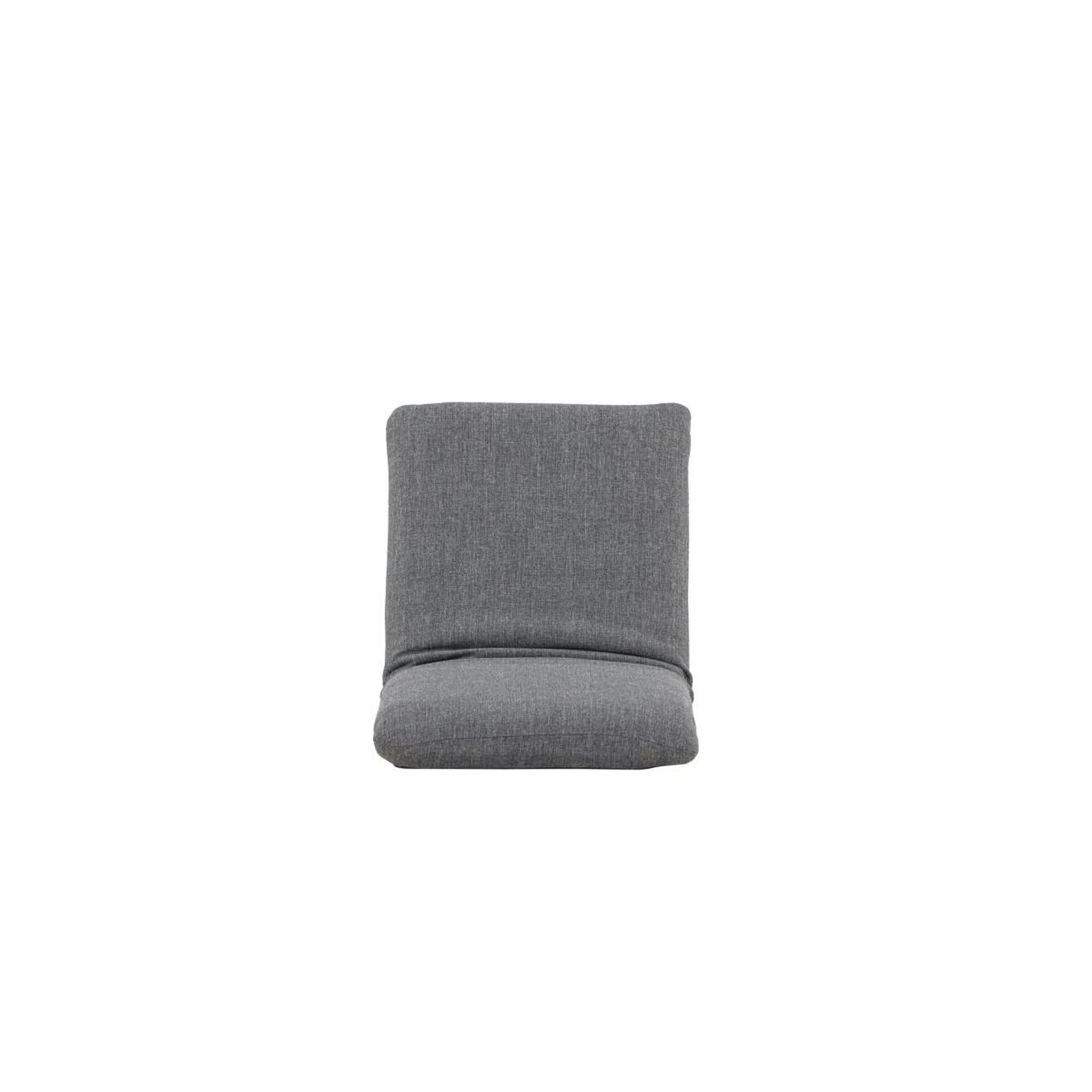 Voir la diapositive 5 : Paris Prix Chaise longue en tissu  trond  80cm gris