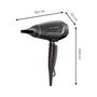 Voir la diapositive 4 : CALOR Sèche cheveux K/Pro Stylist CV888LC0