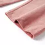 VIDAXL Pantalons pour enfants velours cotele rose ancien 140