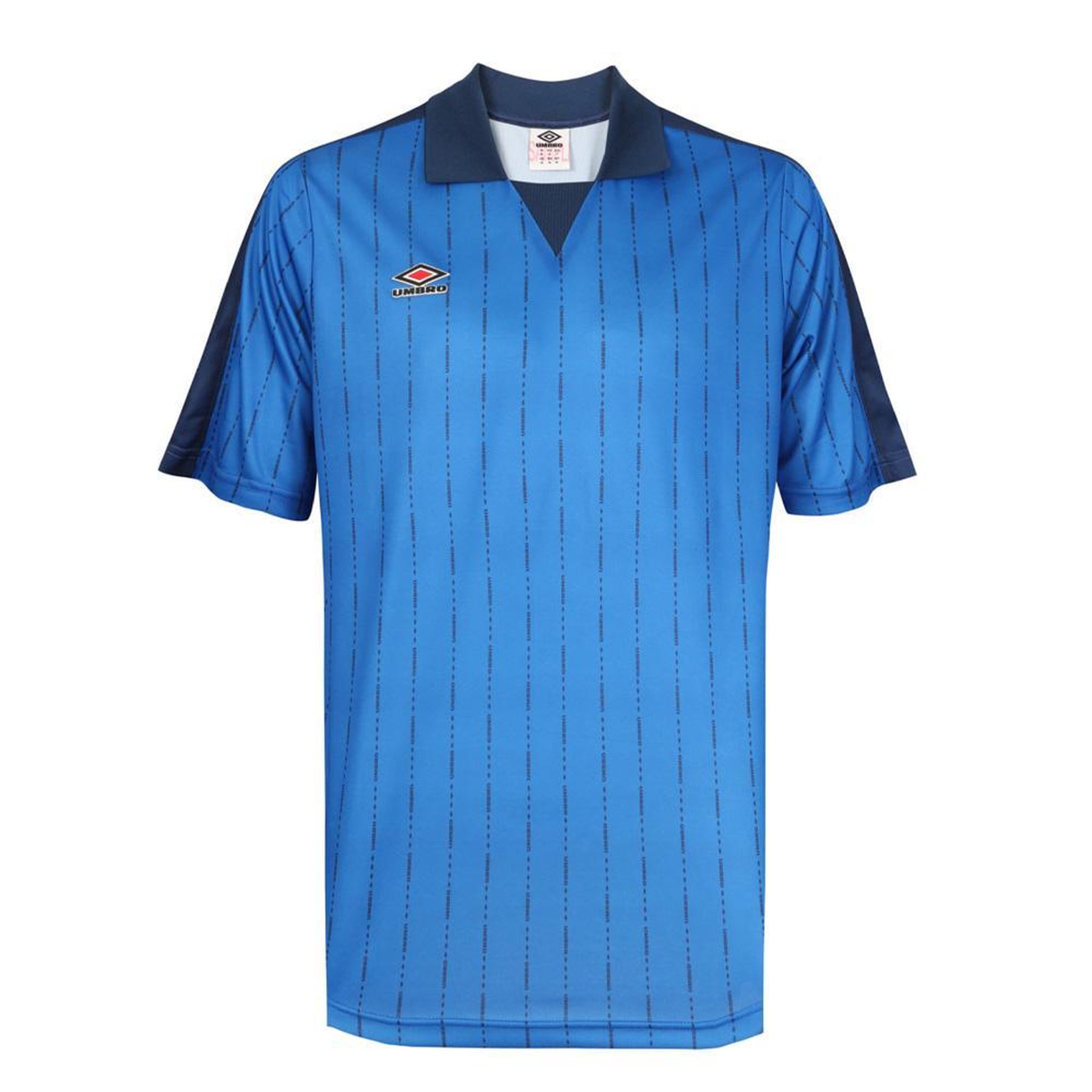 UMBRO Polo Bleu Homme Umbro Linear PRT. Coloris disponibles : Bleu