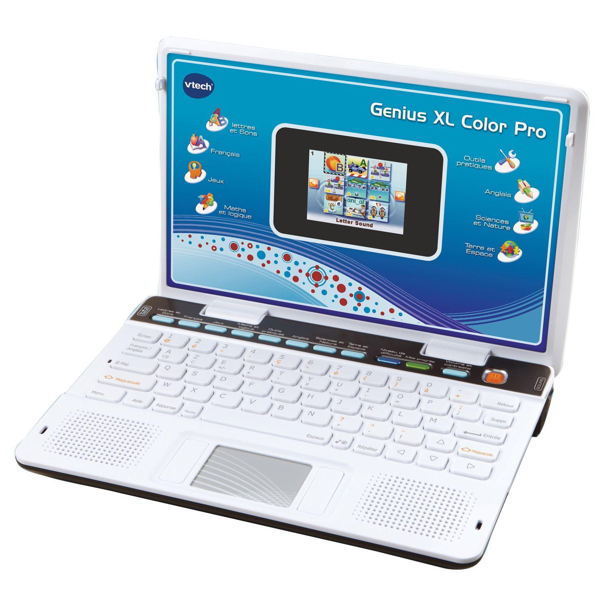 Voir la diapositive 1 : VTECH Genius XL Color Pro Bilingue Silver