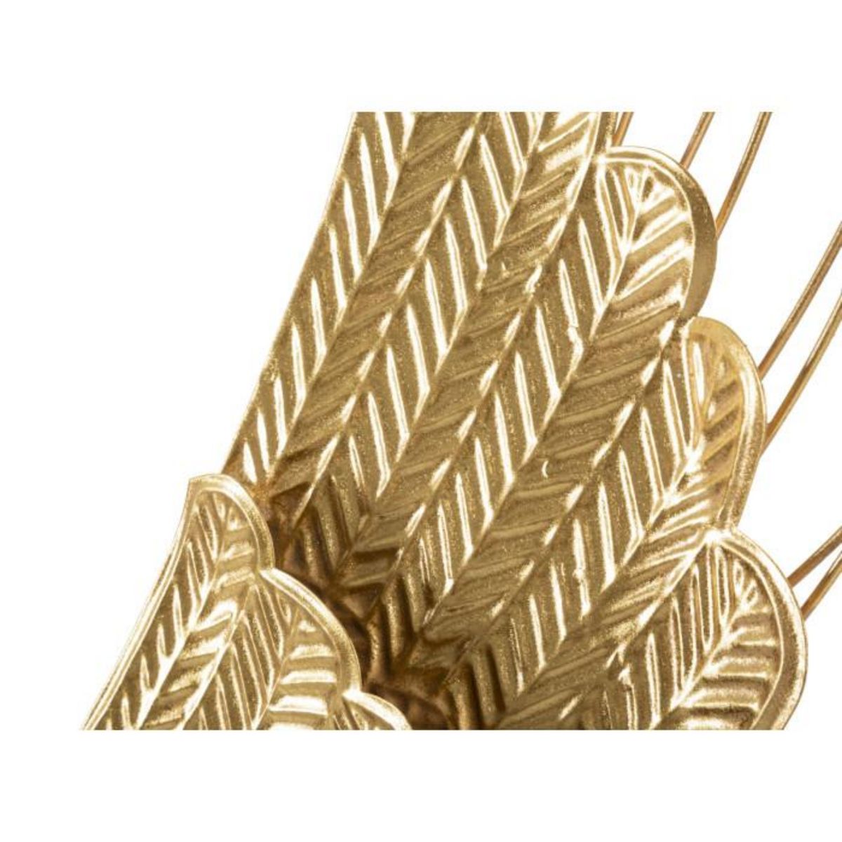 Paris Prix Lot de 2 Décorations Murales en Métal  Ali Plus  105cm Or