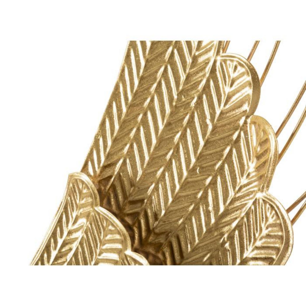 Paris Prix Lot de 2 Décorations Murales en Métal  Ali Plus  105cm Or